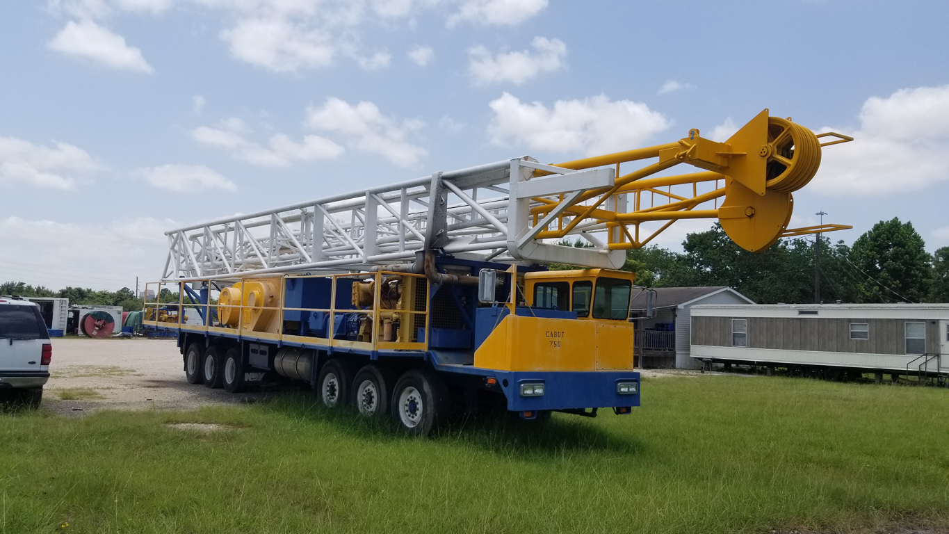 1978 Cabot 750 Mobile Mechanical Drill Rig