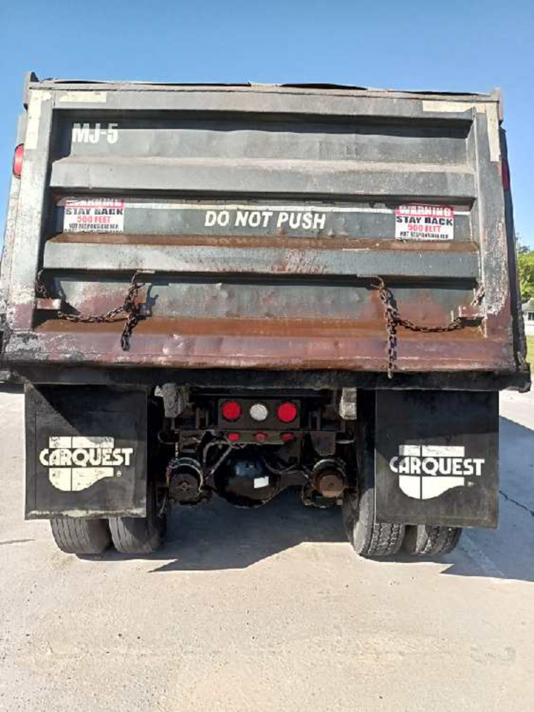 46659 : 2007 Peterbilt 340 Quad Axle Dump Truck